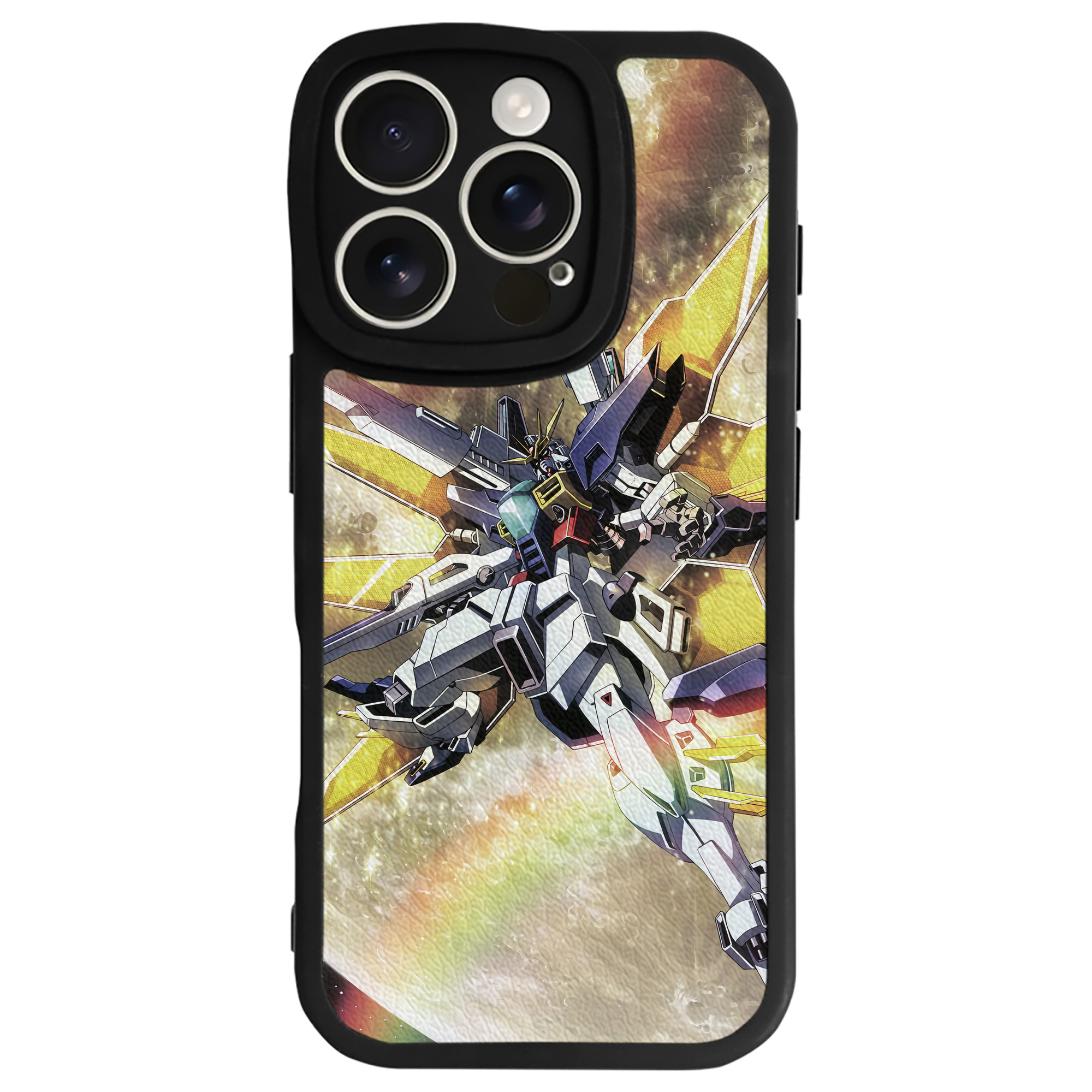 （画像用） 機動戦士ガンダム Mobile Suit Gundam 【iPhone 16シリーズ対応】シリコンスマホケース（レザー調） 材質：シリコン